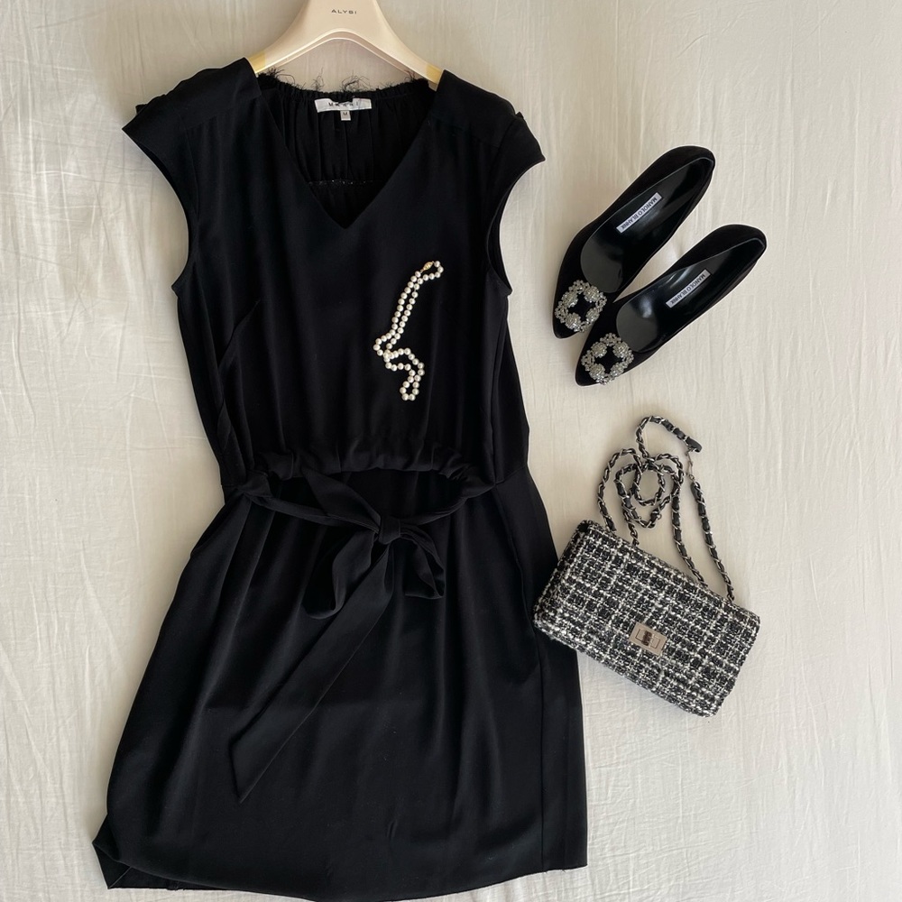 Marni inspired little black dress